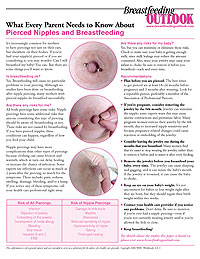 Nipples Pierced Breast Feeding 36